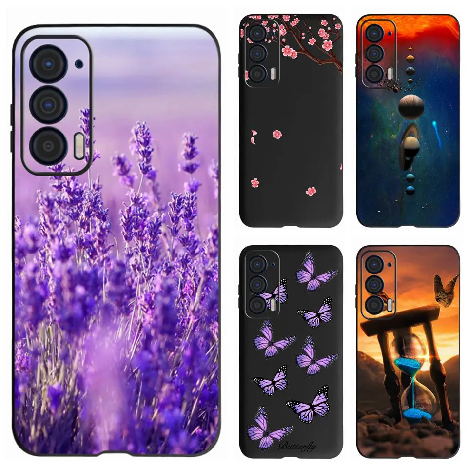 Inflorescencia-funda a prueba de golpes para Motorola Edge 2021, carcasa trasera suave de TPU, para Motorola Edge 20 Pro Lite Edge S