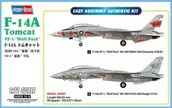 Hobbyboss 80279 1:72 Scale F-14A Tomcat Model Kit