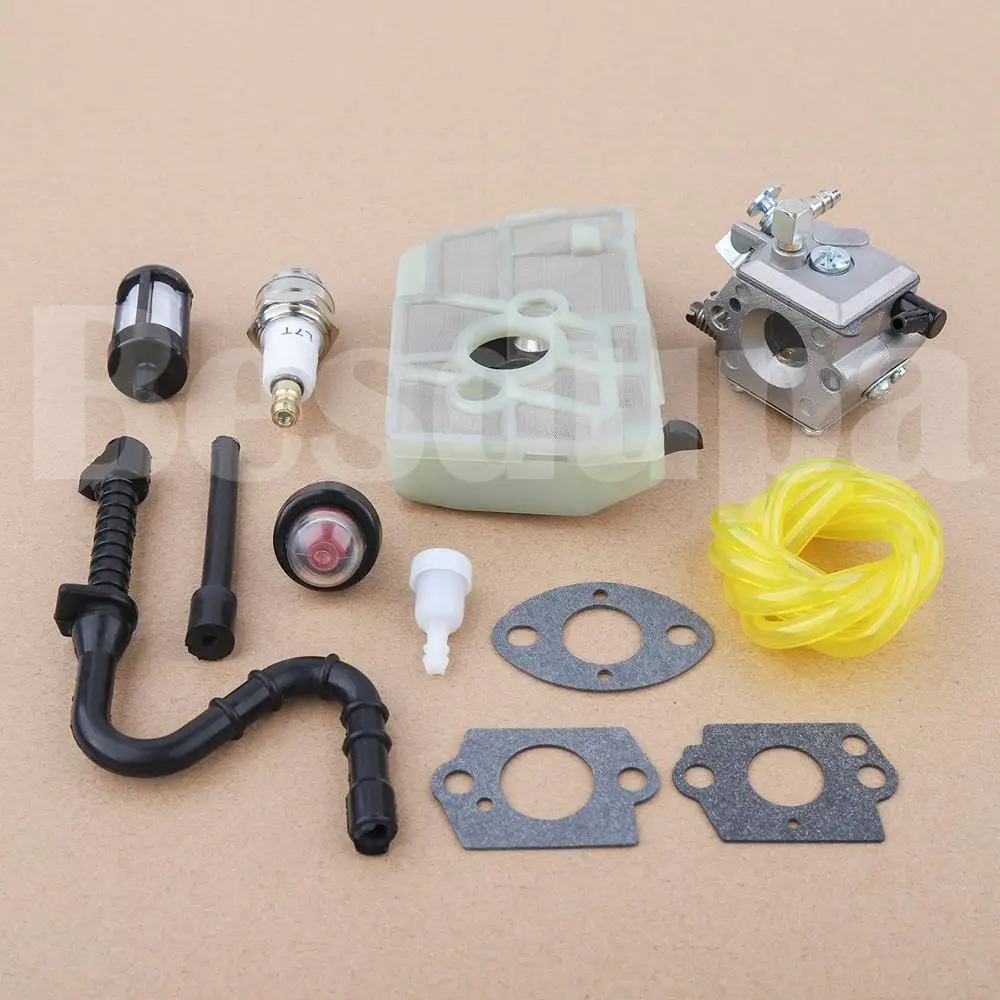 Carburetor Air Filter Spark Plug Gasket for Stihl 028 AV 028AV Super Chainsaw Tillotson HU-40D Walbro WT-16/1118 120 0600 Carb