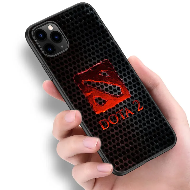 Game Dota 2 Phone Case For Apple iPhone 13 12 Mini 11 Pro Max XR X XS MAX 6 6S 7 8 Plus 5 5S SE 2020 Black Cover Coque Funda