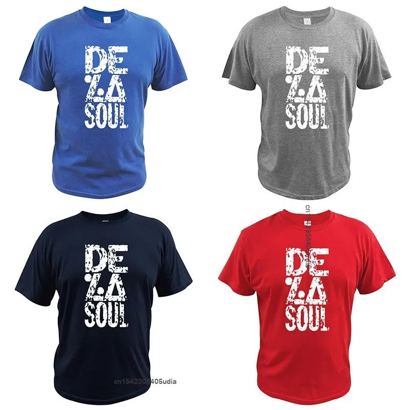 De La Soul Is Dead T Shirt American Hip Hop Group De La Soul Best Rap Albums Tshirt High Quality Crew Neck Tee Tops