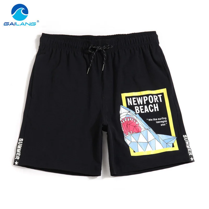 

Gailang Brand Men Beach Shorts Board Trunks Swim Short Casual Activewear Sweatpants Quick Drying Male Swimwear Swimsuits Bermuda