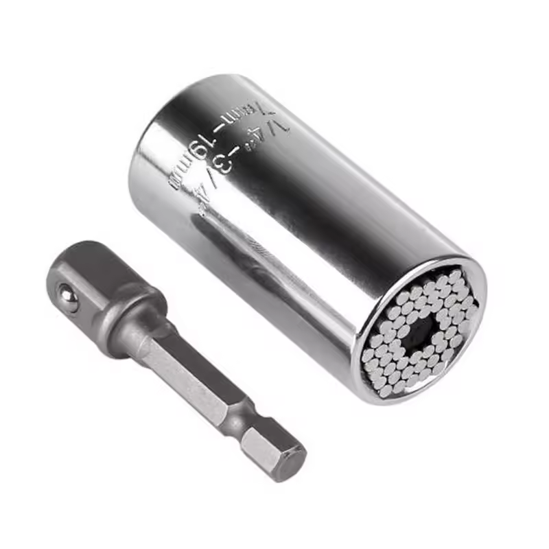 מפתח סיבוב אוניברסלי ראש תקע 7-19mm שרוול אוניברסלי מרובה תכליתי