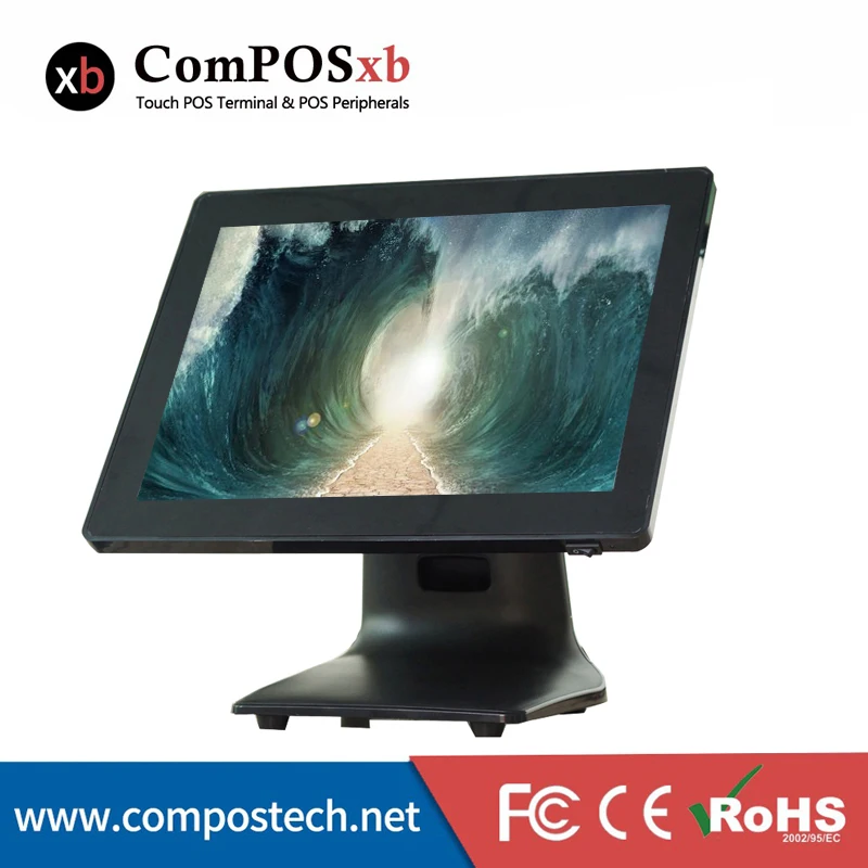 

ComPOSxb POS terminal 15 inch capacitive touch Screen 4G RAM 64 hard disk POS system for Convenience store