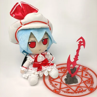 

Original Two Dimensions Doll Fumo Cute Anime Cartoon TouHou Project Remilia Scarlet Cosplay Plush Toy Dolls Collectible Toy