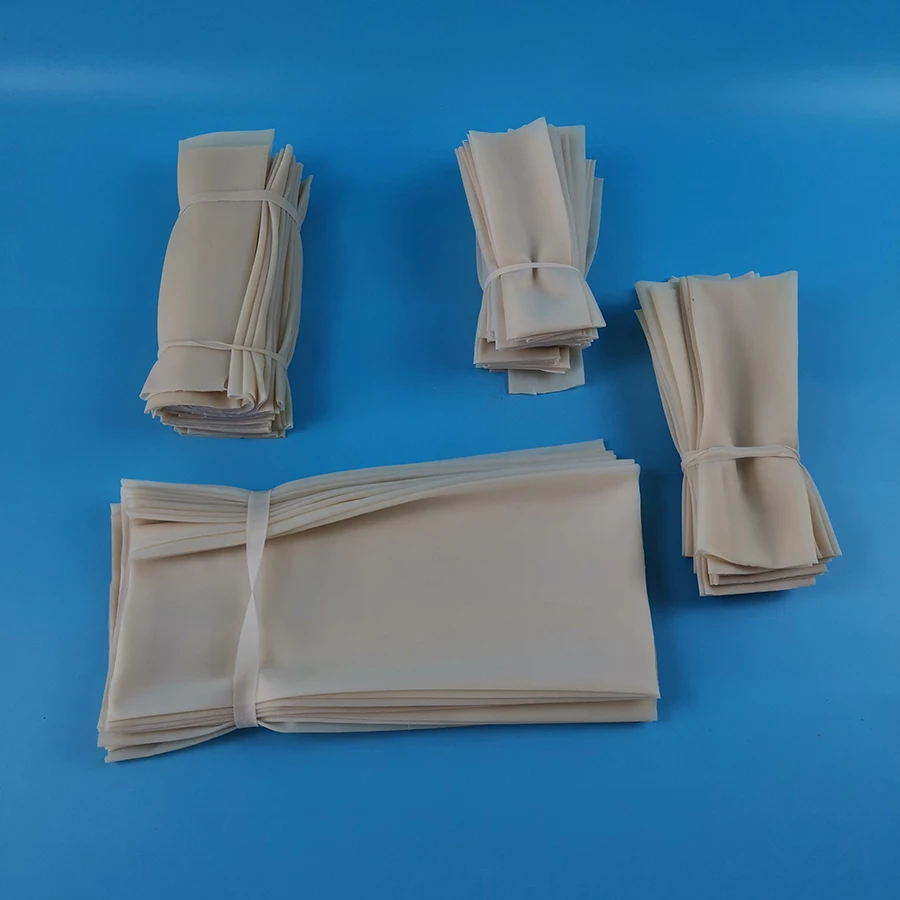 Diameter 61.8 mm, L 240 mm , Thickness 1.0 mm Latex rubber membrane, Sleeve Film, triaxial membrane for triaxial test