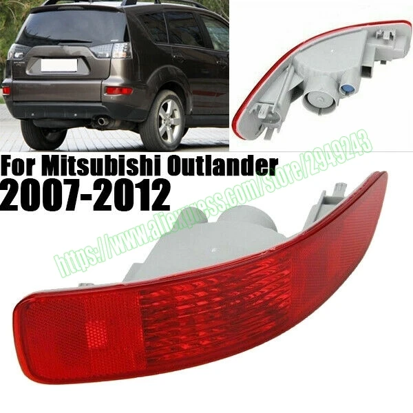 

car accessories Right Side Rear Tail Bumper Reflector Light For Mitsubishi Outlander 2007-2012 Car Light