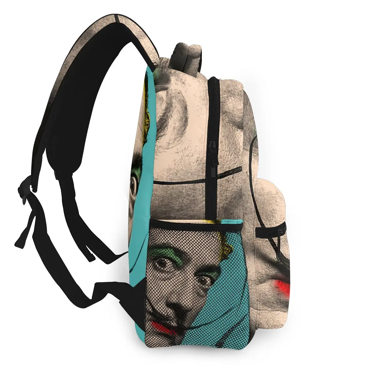 Salvador Dali Mochila para Meninas Meninos Viagem Mochila Mochilas para adolescente escola saco