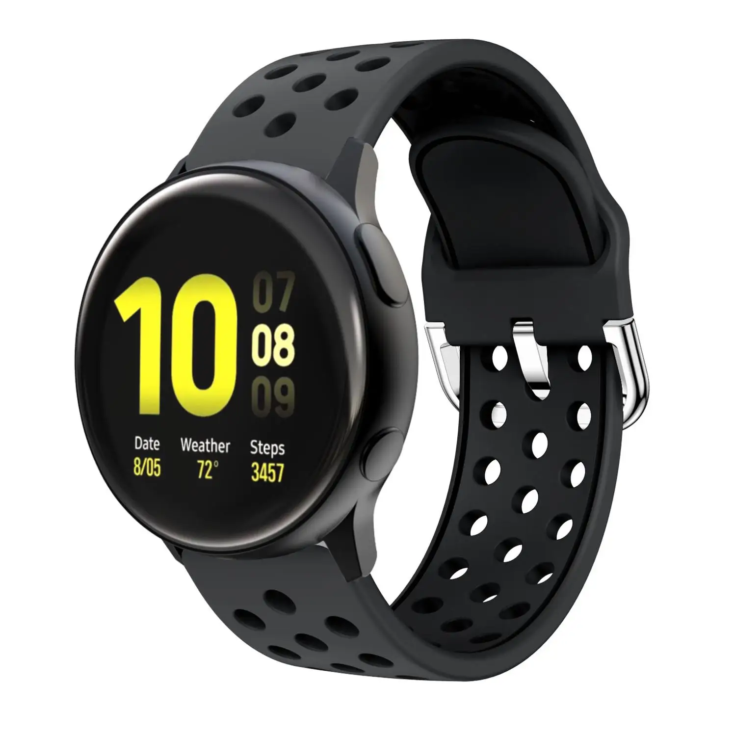 ل gts2 سيليكون حزام الساعات ل شاومي Huami Amazfit GTS 2/Haylou LS02/GTR 42 مللي متر/بيب لايت سوار معصمه الرياضة Correa