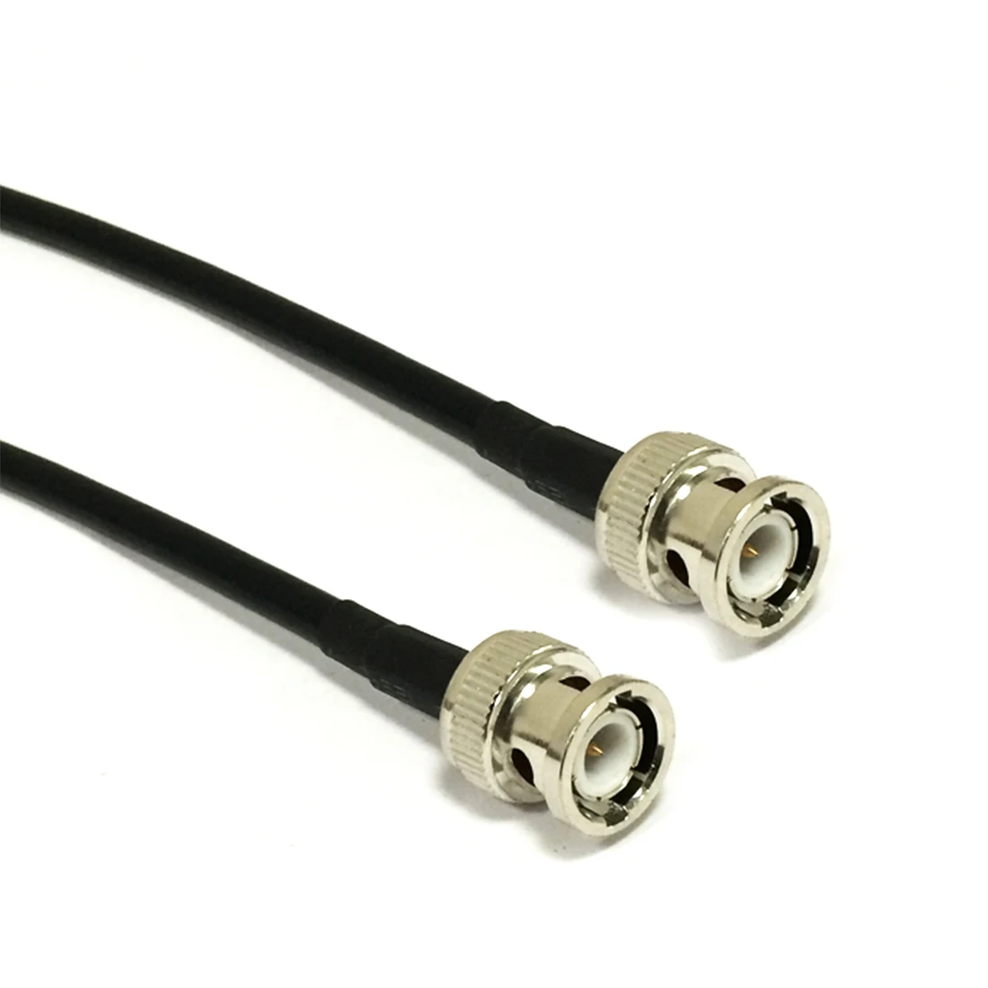 

New BNC Male Plug Switch BNC Male Convertor RF pigtail cable RG58 Wholesale Fast Ship 50CM 20"Adapter