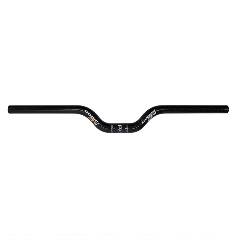 Folding Bicycle Children\'s Bike Carbon Fiber Handlebar Road Mtb Integrated Carbon Handlebar 25.4x480/520/560/600mm for Brompton