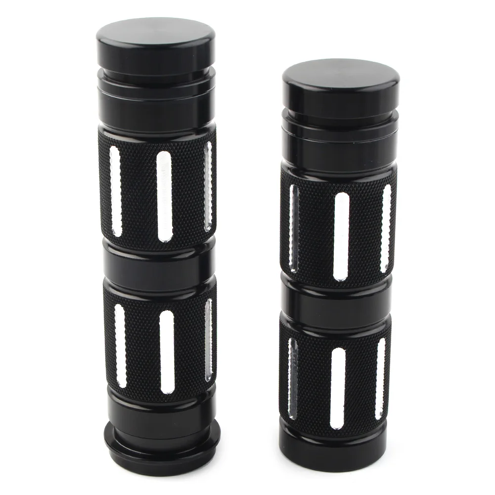 Black Motorbike 26mm Handlebar Electronic Throttle Hand Grips 1Pair For Harley Davidson Street Glide Special FLHXS