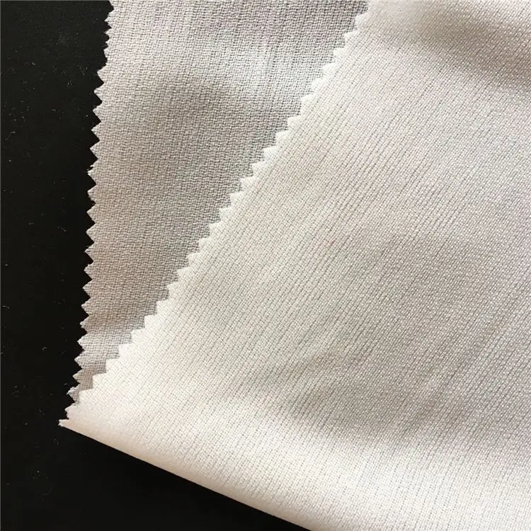 White Black Woven Fabric Interlinings & Linings Iron On Sewing Patchwork Single-sided Adhesive 10meter