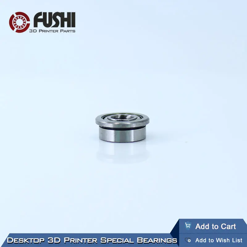 Desktop 3D Printer Special Flange Bushing Ball Bearing F688ZZ (10PCS) 8X16X5mm F688 For Kossel/ Prusa i3 Parts Free Shipping