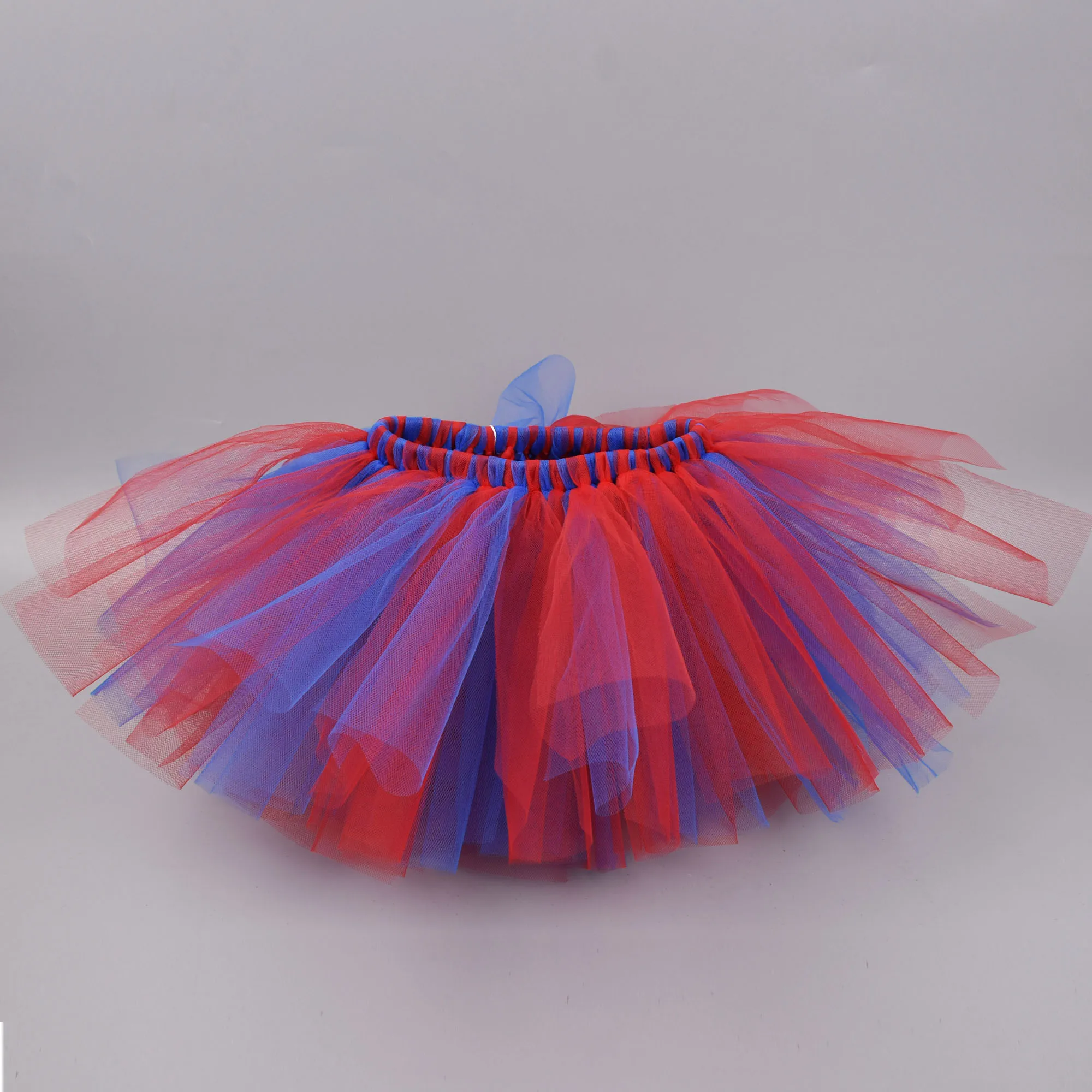 

Girls Red/Royal Blue Tutu Skirt Baby Birthday Party Costume Kids Dance School Performance Ballet Tulle Tutus Newborn-12Y