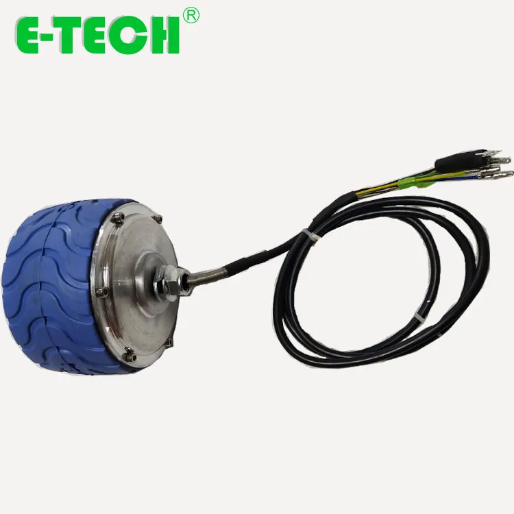 4 inch 24V/36V 200W max 6-8km/h planetary gear hub motor wheel