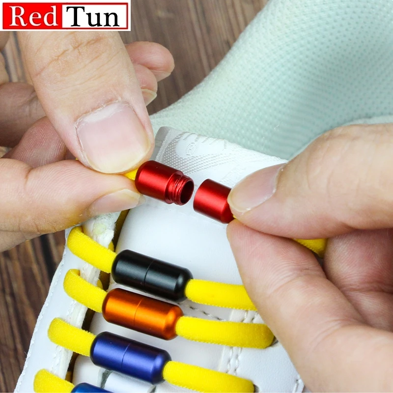 

A Variety Of Colors With Creative Elastic Shoelaces For Kids and Adult Sneakers Shoelace Quick Lazy No tie Shoe Laces