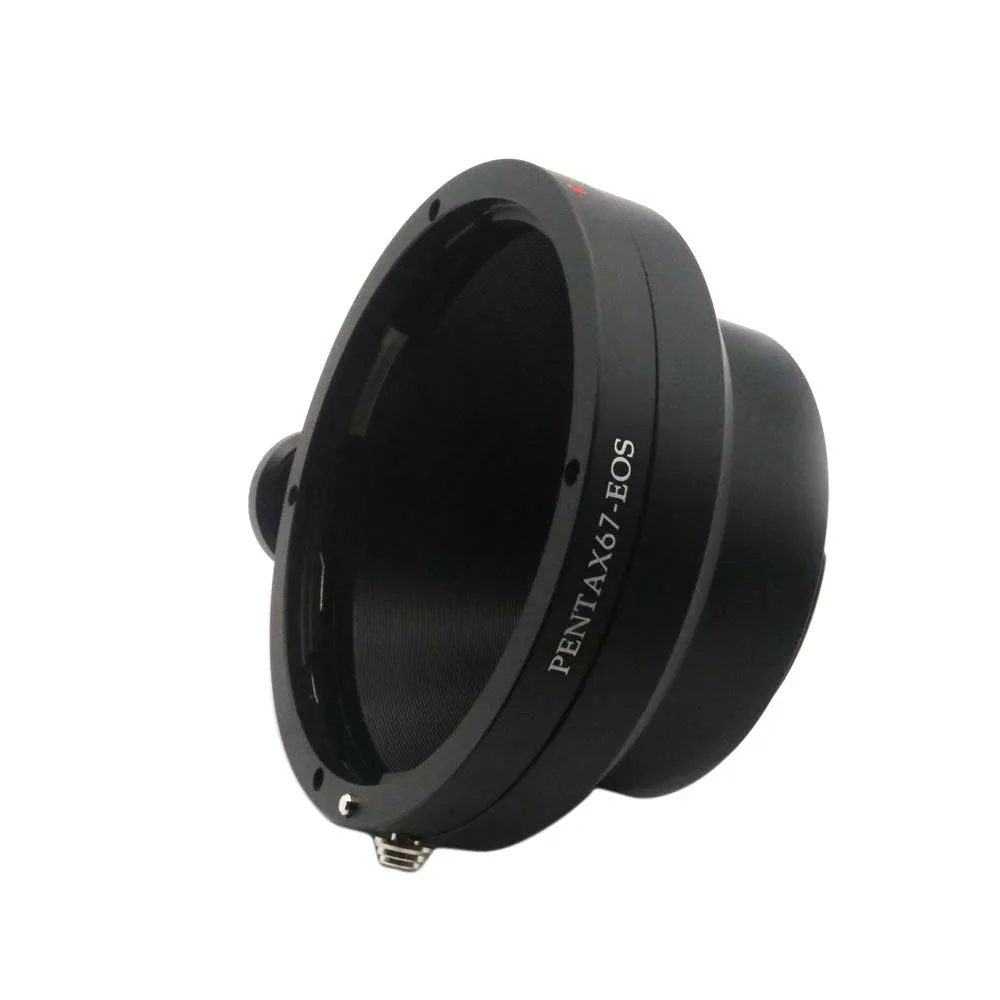 Pentax67-EOS Mount Adapter Ring for Pentax 67 67II 6x7 series PK67 mount Medium Format Lens to Canon EOS EF mount camera body