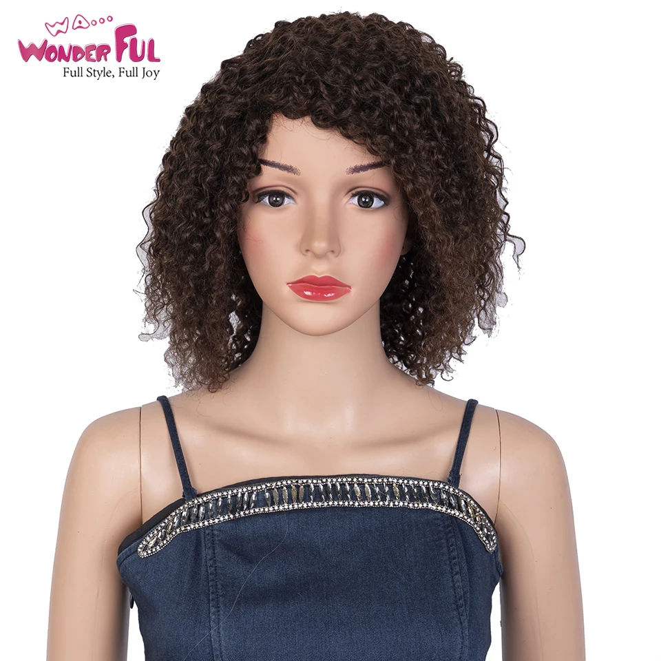 

Замечательный кудрявый парик, короткий парик, бразильские человеческие волосы, парики для женщин, короткий парик, кудрявые, кудрявые, светлые, дешевые человеческие волосы