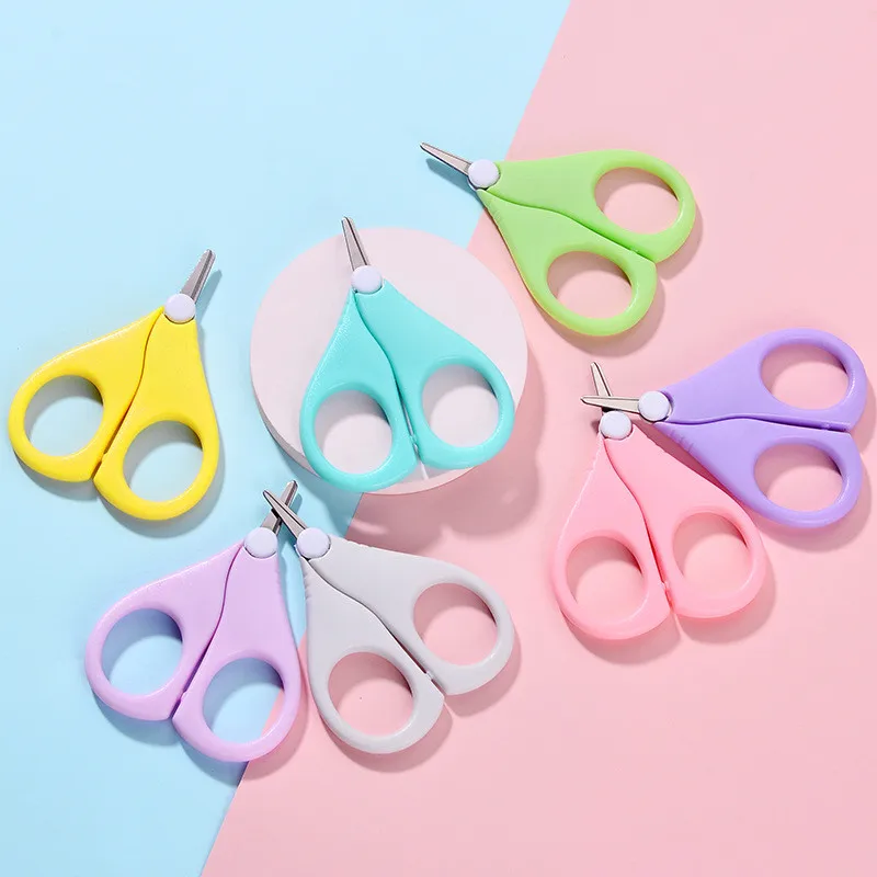 Newborn Baby Safety Nail Clippers Scissors Cutter Convenient Daily Baby Nail Shell Shear Manicure Tool Baby Nail Scissors Tool