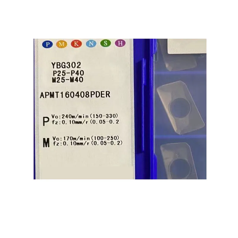 APMT APMT1135 PDR APMT1604 APMT1135PDR APMT 160408 PDER APMT 160416 PDER DR YBG102 YBG205 YBG202 Ferramentas de corte CNC Inserções de torneamento