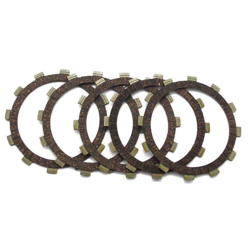 

Motorcycle Clutch Friction Disc Plate Kit For Yamaha XS250 4E0 IT250G IT250 XS250 SE/C YZ250F YZ250 OEM:383-16321-00/4H7-1632102