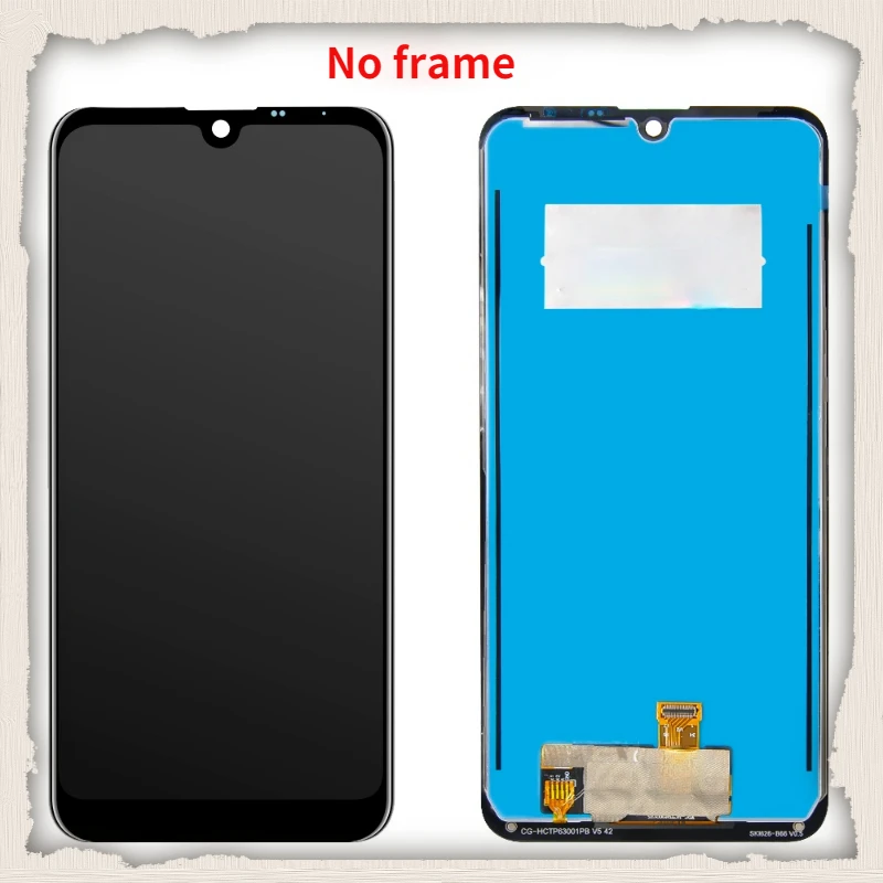 Original For LG K40S 2019 X430 LCD Display Touch Screen Digitizer Frame Replacement Parts LMX430HM LM-X430