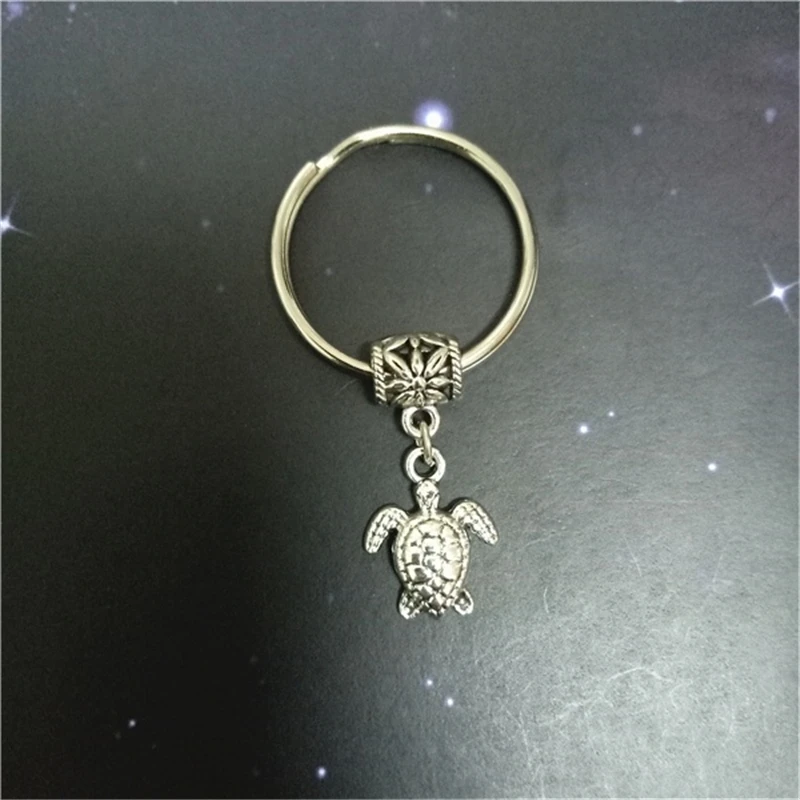 Sea Turtle Key chain Cute Turtle Jewelry Tortoise Keychain Beach Keychain Marine Gift Boyfriend Gift