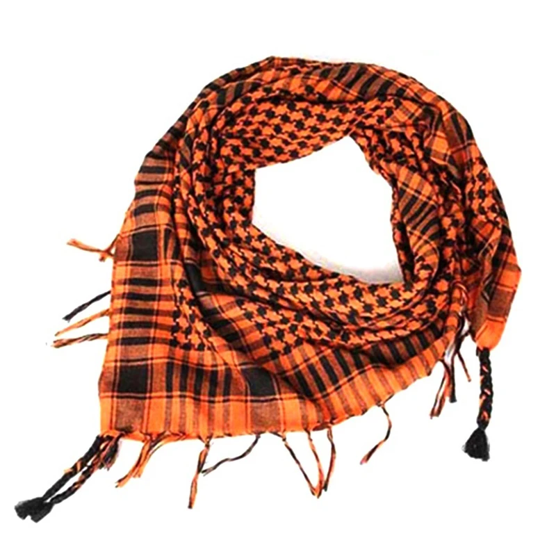 Sommer Frauen Taktische Arabischen Schal Männer Mode Leichte Hijab Schal Frühling Armee Plaid Kopf Schal Warm Halten 2020 Neue Heiße Verkauf – Detail 5