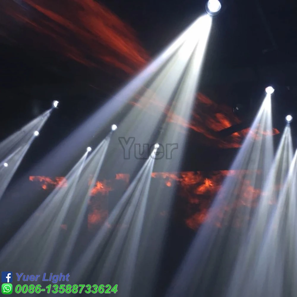 LED 100W Beam Spot LED Light DMX512 Moving Head Light Professional DJ Bar Party Show Stage Effect Night Light LED Stage Machine