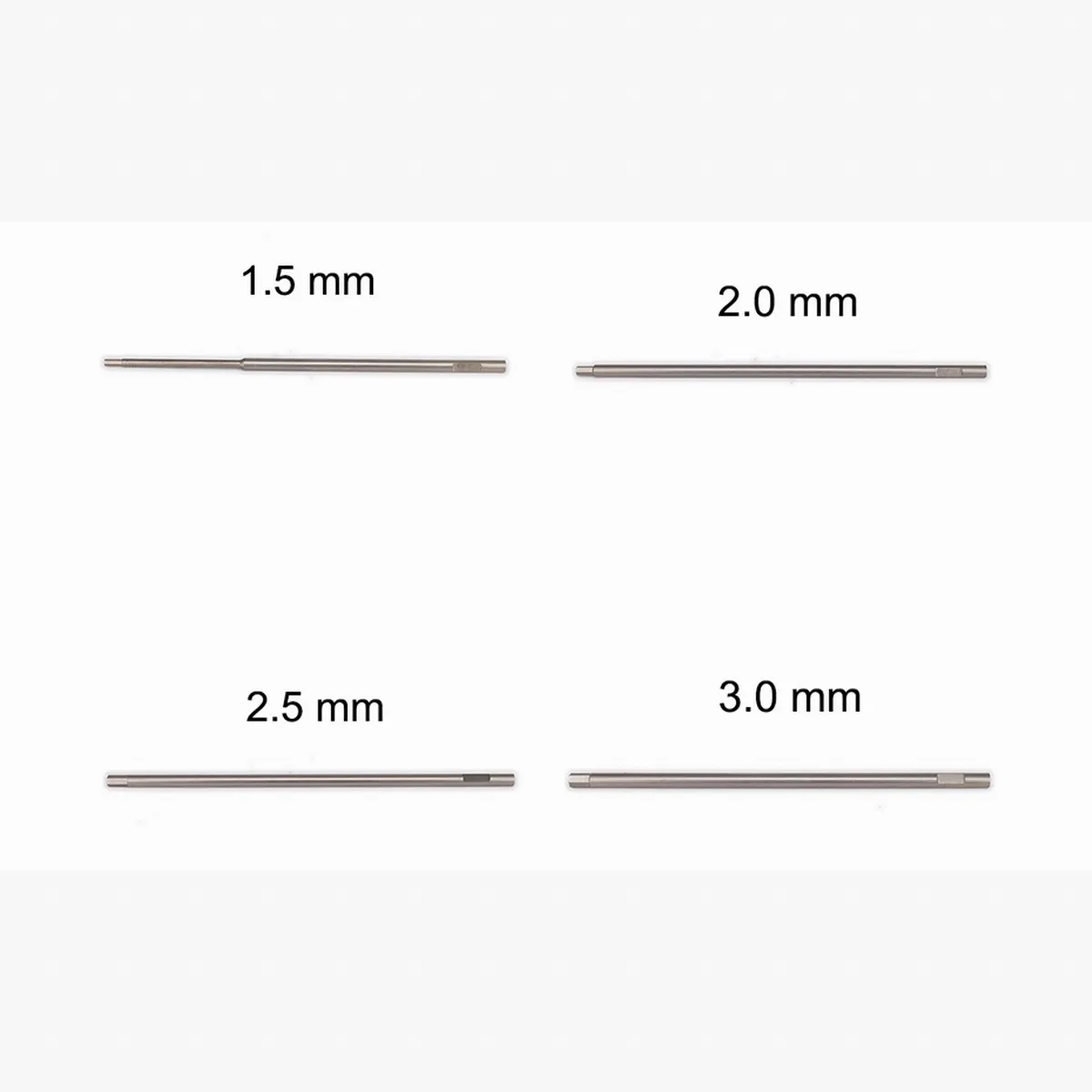 HSS Hex  Screwdriver Bit Tip 1.5mm 2.0mm 2.5mm 3.0mm for RC Hobby Model Car Helicopter Quadcopter Drone UAV FPV