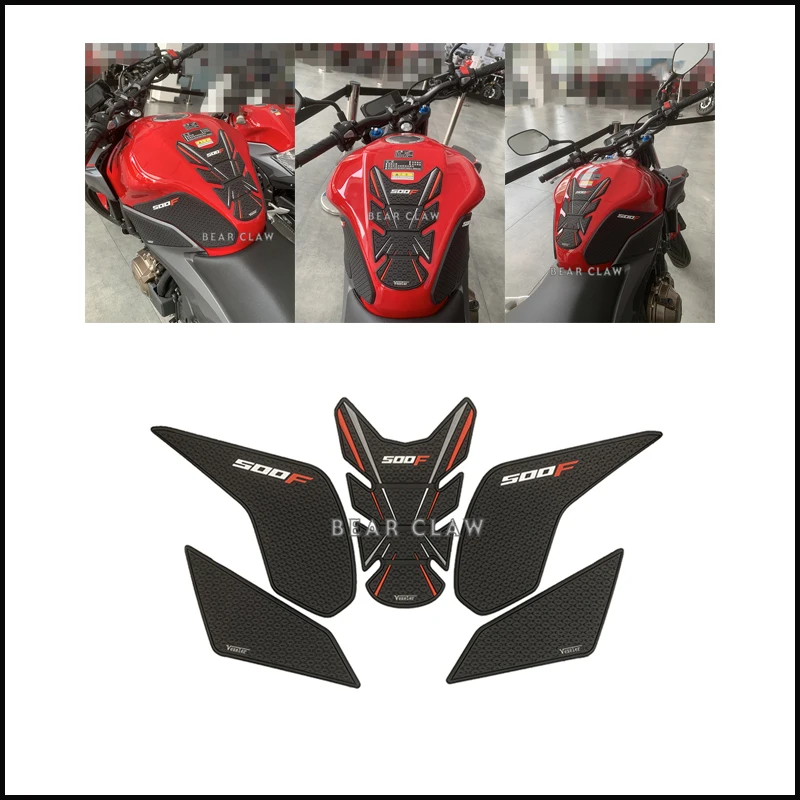 

For HONDA CB500F cb500f Motorcycle Tank Pad Protector Sticker Decal Gas Knee Grip Tank Traction Pad Side19-22NEW