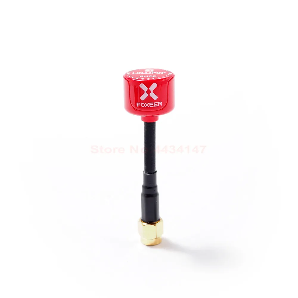 Foxeer Antenna Lollipop 3 V3 FPV Antenna 5.8G 2.3Dbi Stubby RHCP SMA RPSMA UFL Straight/Angle MMCX 10cm 7.2g For FPV RC Racing