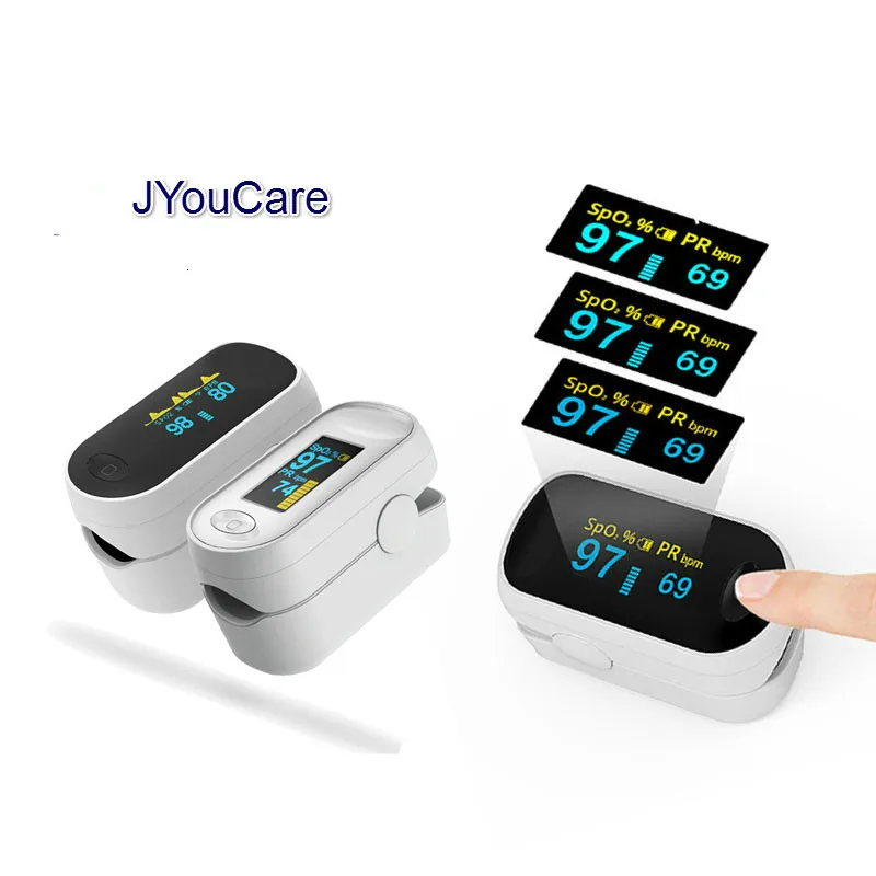 Medical Finger Oled Pulse Oximeter RR Blood Oxygen With Respiratory Rate Oximetro De Dedo portátil & case oxymeter Pulsioximetro