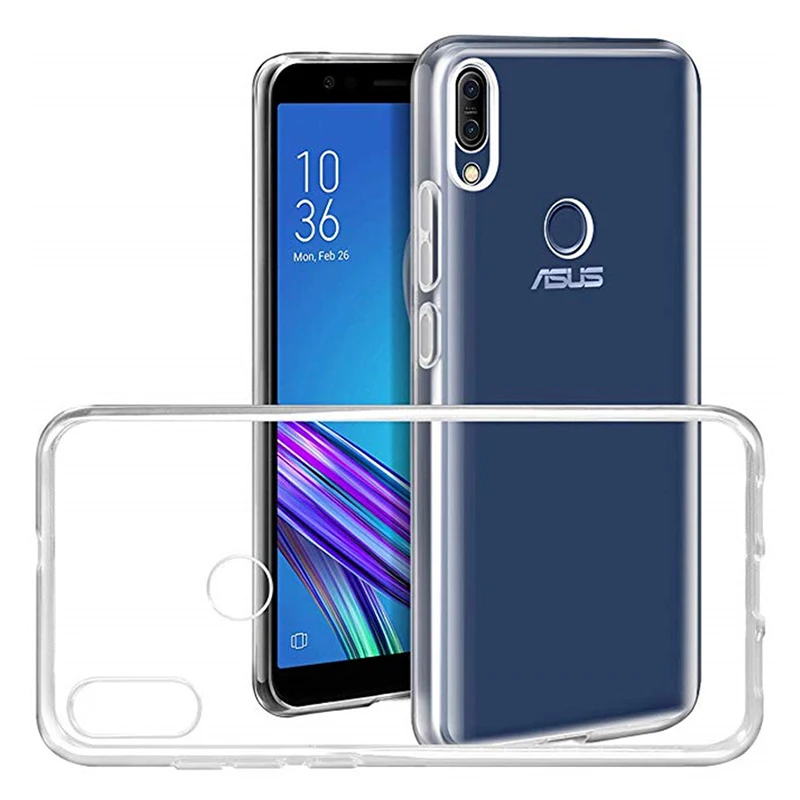 

Original Clear TPU Cases for ASUS ZenFone Max Pro M1 ZB602KL / ZB601KL 5.99" Soft Silicon Back Cover Phone Case Thin Protect Gel