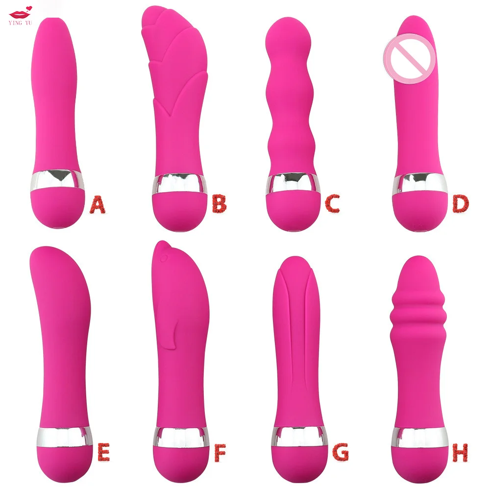 Multi-Speed Mini Vibrator & Anal Plug G-Spot Vibration Dildo Masturbabtion Erotic Clit Massager Adult Sex Toys for Women Men