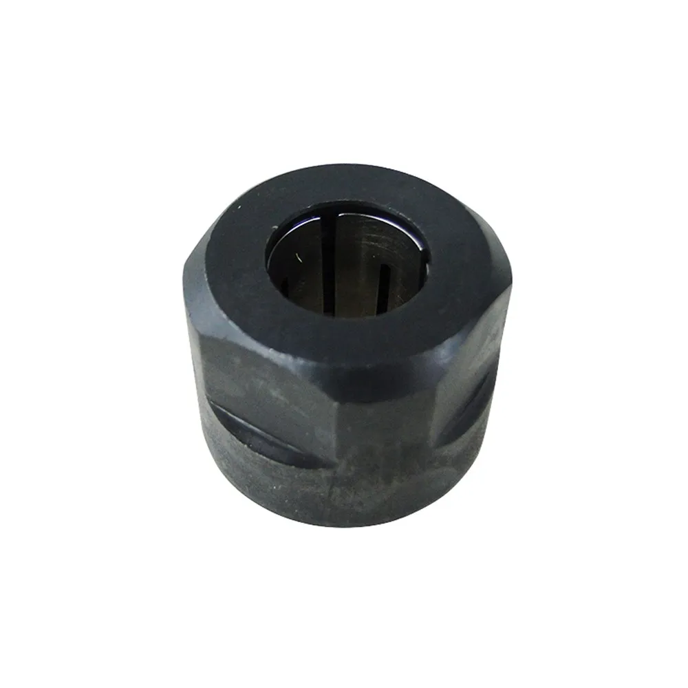 Piezas de enrutador de inmersión de tuerca de pinza de Metal negro de 12,7mm, 1/2 ", para máquina de grabado Makita 3612, enrutador de inmersión de 20x27mm