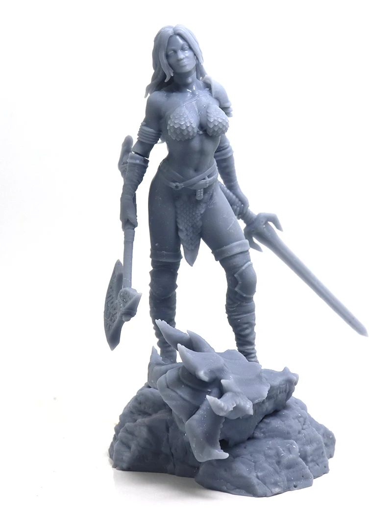 

Фигурка Воина, 1/24, 75 мм, 1/18 мм, 100 мм, Неокрашенная, без цвета, RW-116