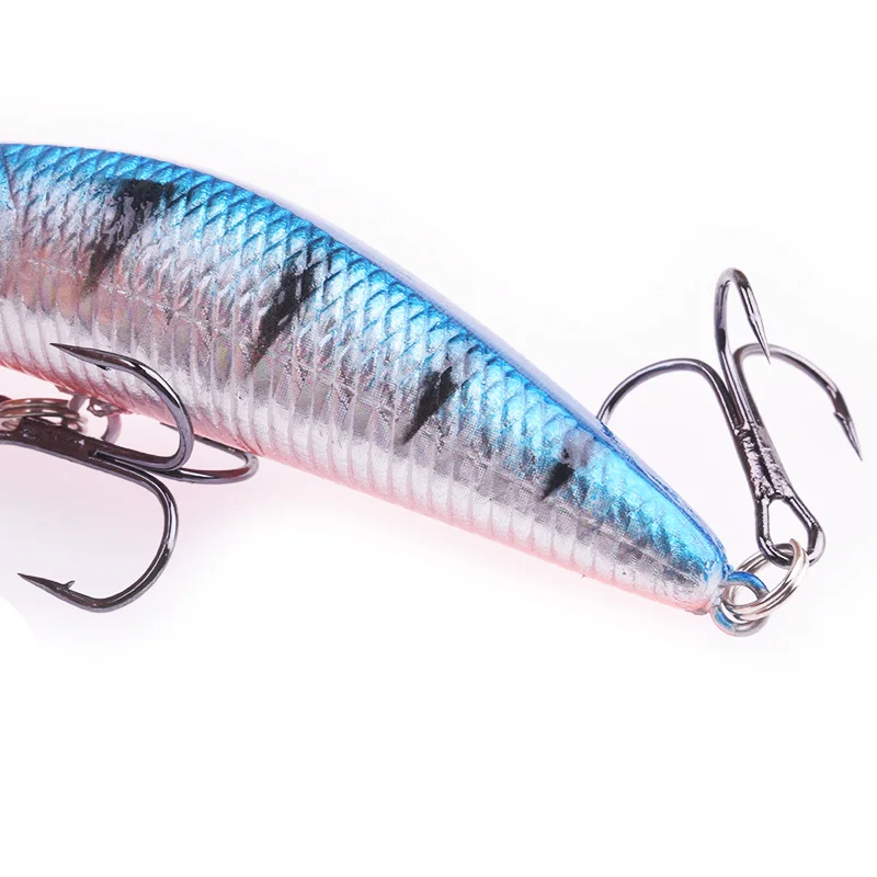 Crazy Minnow Wobbler con gancho triple - imagen 3