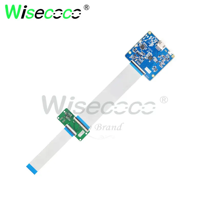 wisecoco 8.8 inch IPS screen 1920*480  40 pins for automotive display with MIPI  interface driver board 600nits luminance