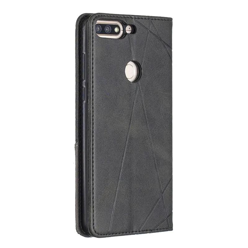 Honor 7C Case Huawei Honor 7C AUM-L41 Case Magnet Flip Case for Huawei Honor 7C Russian Version 7A Cover 5.7\