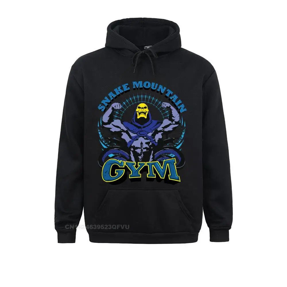 Snake Mountain Gym Workout Bodybuilding Fitness Men's Women He-Man And The Of The Universe Funny Tees Hoodie Cotton