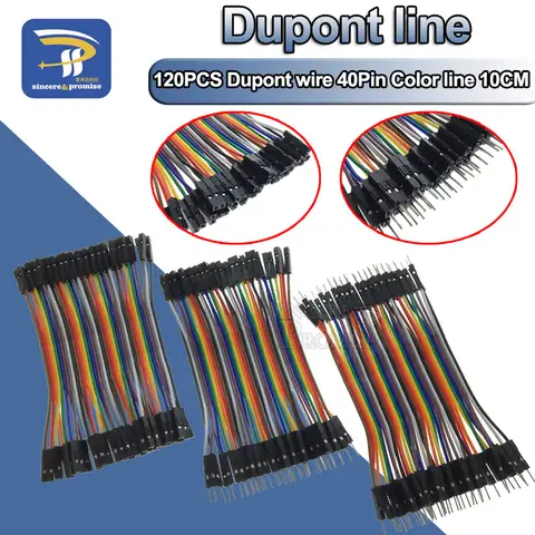 120pcs Jumper Wires for Arduino sincere&promise