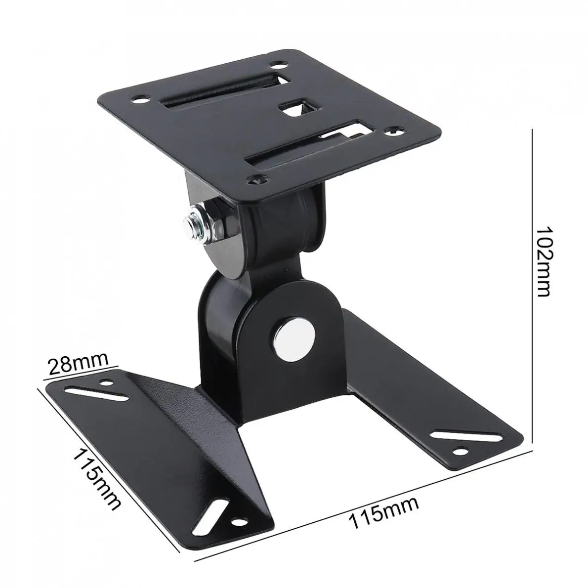 Universal 180 Degrees Rotated SPHC TV Wall Mount 14-27 Inch LCD LED Falt Panel Plasma Swivel TV Holder Bracket Stand