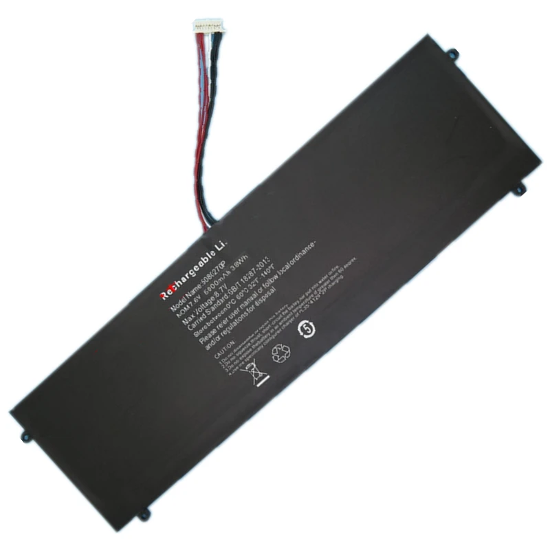 

CELERON ZED AIR H6S HW-3487265 5080270P 4982229P GFL3976125 Battery For Jumper EZBook S4 8128 S5 8256 464 JNB10 Z140H Z140A-SC