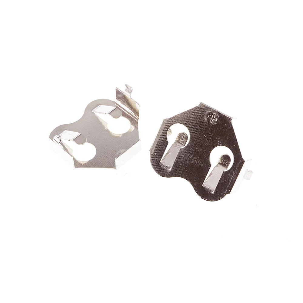 Suporte de bateria cr1612 cr1616, suporte para bateria com botão retentor de célula tipo moeda, conector de bateria cr1620 cr1632, cruz, mpd, com furo