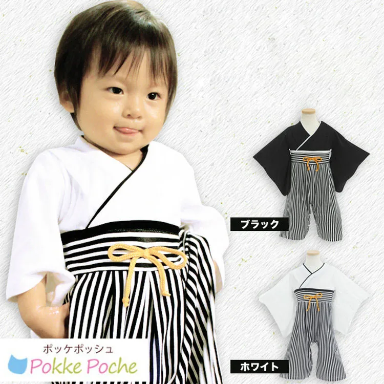 Japanese Kimono Baby Boy Cotton Kids Rompers Newborn Infant Clothing Set Children Overalls Random Style Jumpsuit Costumes ZL606