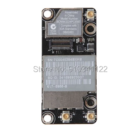 

BCM943224PCIEBT MINI PCI-E WiFi Bluetooth AirPort Card for A1342 A1297 A1286 MC371