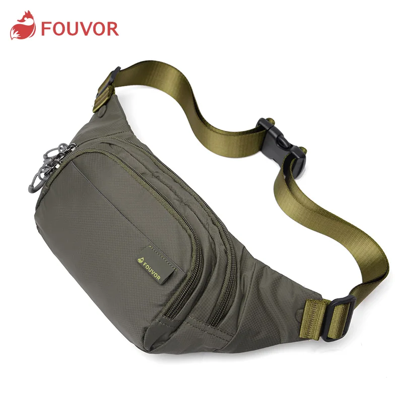 Fouvor Summer Casual Waist Packs for Women Light Travel Waterproof Mini Bags Female Outdoor Shoulder Bag 2802-07