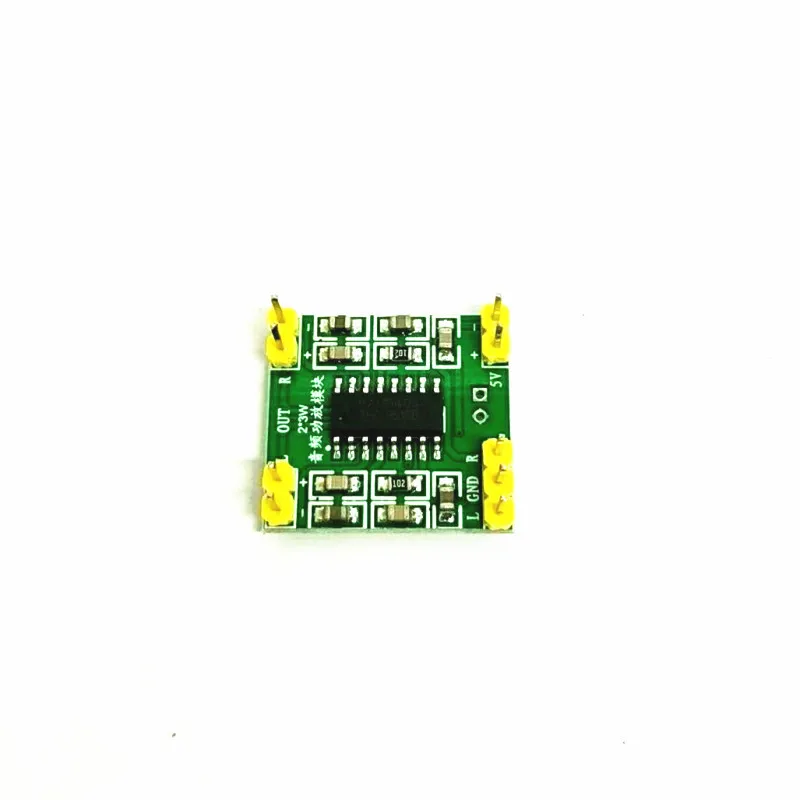 Ultra-mini  Digital Audio Power Amplifier Board 2*3W Class  2.5～5V  Supply with Pin